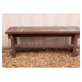 Wood Bench