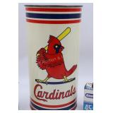 Cardinals Baseball Trash Can