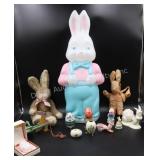 Easter Bunnies & Eggs Decor