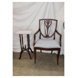 Chair and side table