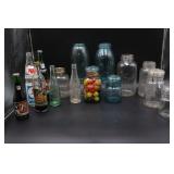 Vintage Canning Jars & Soda Bottles
