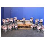 21 Cans Quick Silver Formula 50D 2-Cycle Lubricant