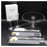 Waterford Servers, Noritake Candle Holders