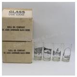 8 Shell Oil St Louis Glasses