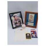 Jesse Haines Autograph, Bob Tolan Signed Baseball