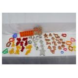 Vintage Cookie Cutters and Ginger Bread House Kit