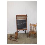 Chalk Board, Rocker, Rocking Horse