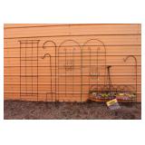 Garden Lattice, Shepard Hook, Edging