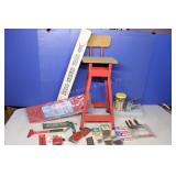 Shop Stool, Tool Racks, Hardware