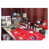 Christmas Towels, Snowman, Table Linens, LED