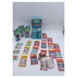 Various Baseball Cards, Games, Collector Boxes