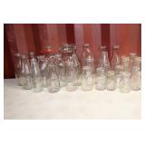 Assortment of Milk Bottles