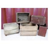 Antique Wood Boxes