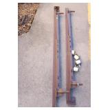 Adjustable Hollywood bed rails