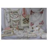 Assorted Vintage Linens Doilies