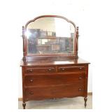 Antique Dresser with Mirror