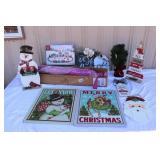 New Christmas Decor- Pink Tree, Train, Signs