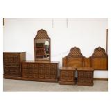 5 piece King Size Bedroom Set