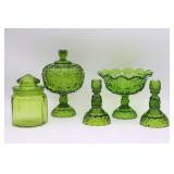 Green Moon & Star Set