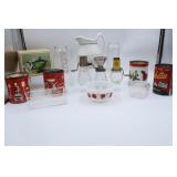 Vintage Tins & Kitchen Items