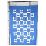 Handmade Sail Boat Quilt Dated 1937