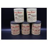 5 Dairy Brand New York Vanilla Ice Cream Tins