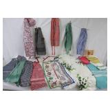 Vintage Aprons, Linens, Tablecloths