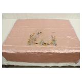 Vintage baby quilt 38" x39"