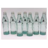 7 William Baxter Mineral Water Codd Bottles