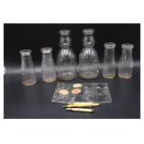 Assorted St Louis Area Dairy Bottles