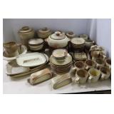 Frankoma Pottery Plainsman Gold Dinnerware