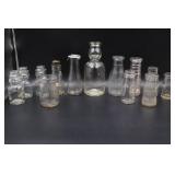 Assorted Cream & Milk Bottles