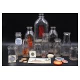 Dairy Bottles from Iowa & Michigan