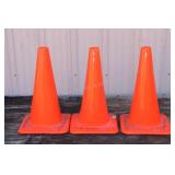 3 Traffic Cones