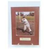 Roy Campanella  Autograph & Photo