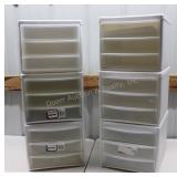 6 Clearview Storage Drawers