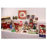 Assorted Vintage Christmas Decorations