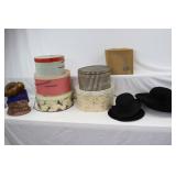 Vintage Hats and Boxes