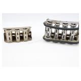 2 Metal Waist Coin Change Dispensers