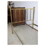 Full Size Brass Finish Bed