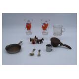 Vintage Childs Dishes & Candy Container