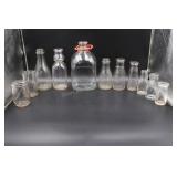 Assorted Cream & Milk Bottles