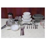 Covered Food Containers, French Press, Measuring