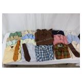 Vintage Mens Shirts, Ties and Jacket
