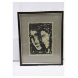 "Together" Etching by Roy Abrahamson