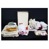 Assorted Vintage Linens
