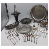 Various Silver Plate Items
