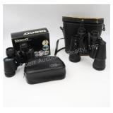 Binoculars - Mercury 7x50 & Tasco 7x35 Wide Angle