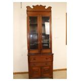 Antique Bookcase Cabinet