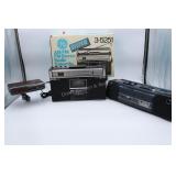 2 Portable Stereo & Alarm Clock